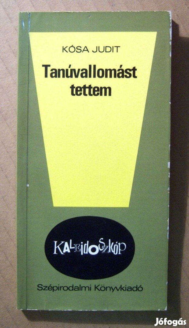 Tanúvallomást Tettem (Kósa Judit) 1979 (foltmentes) 7kép+tartalom