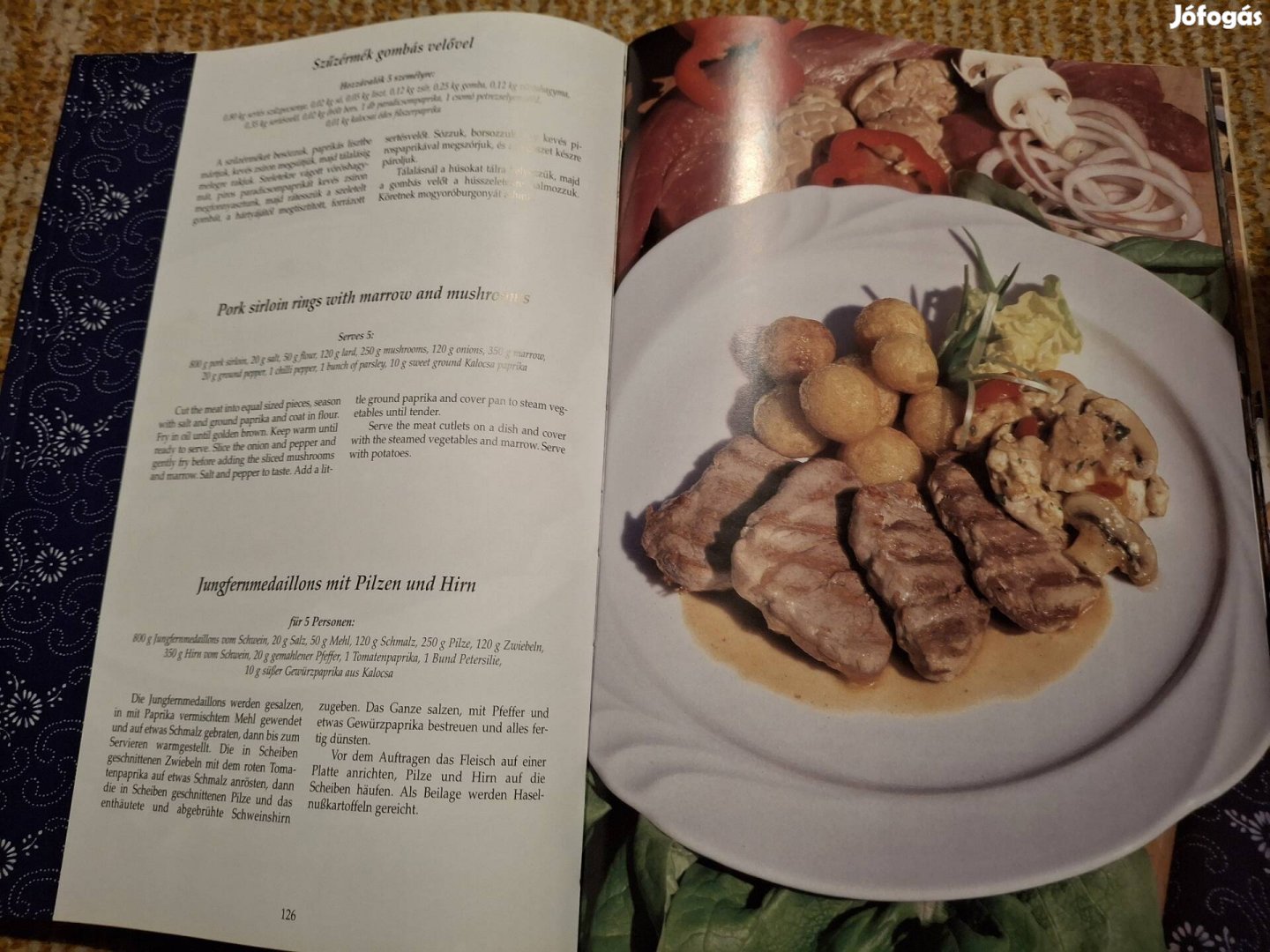 Tanyacsárda szakácskönyv