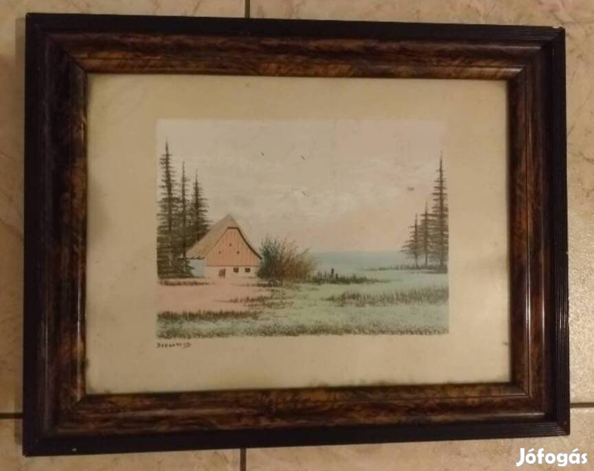 Tanyavilág fali kép