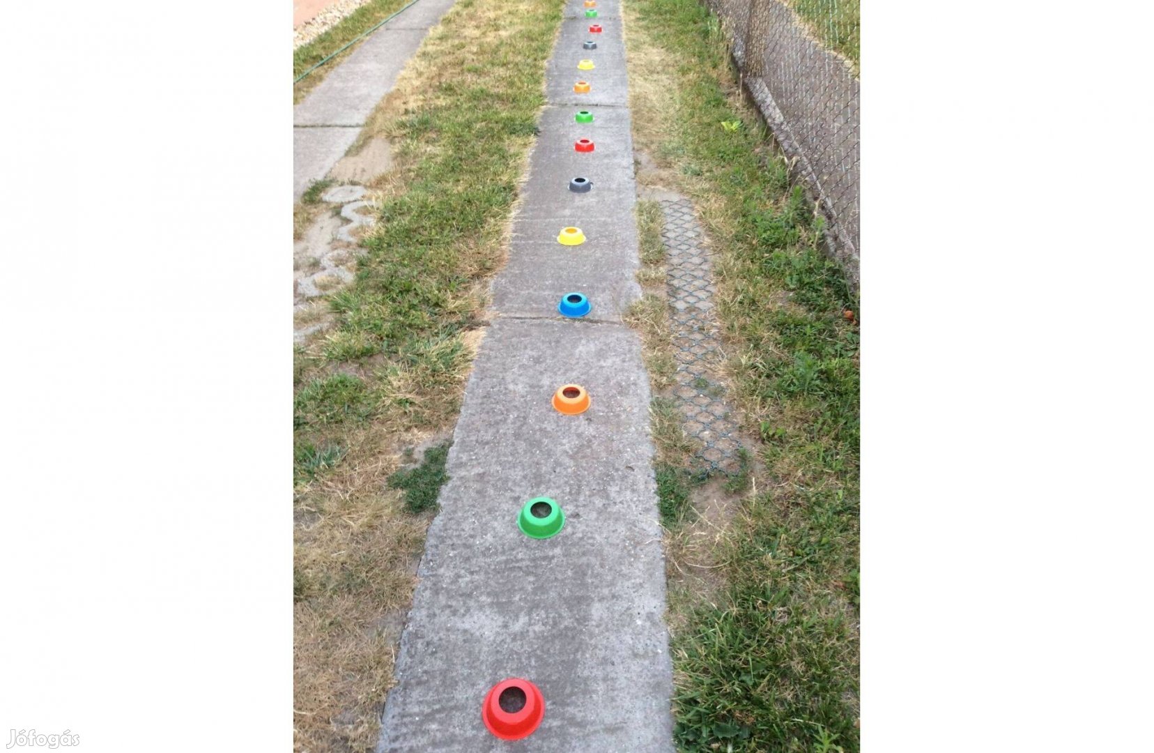 Tányér bója akadály bója kerek színes