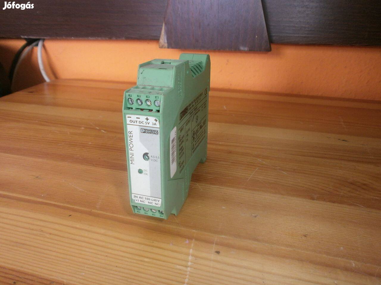 Tápegység 5Vdc 15W moduláris elektronikaház ( 4397)