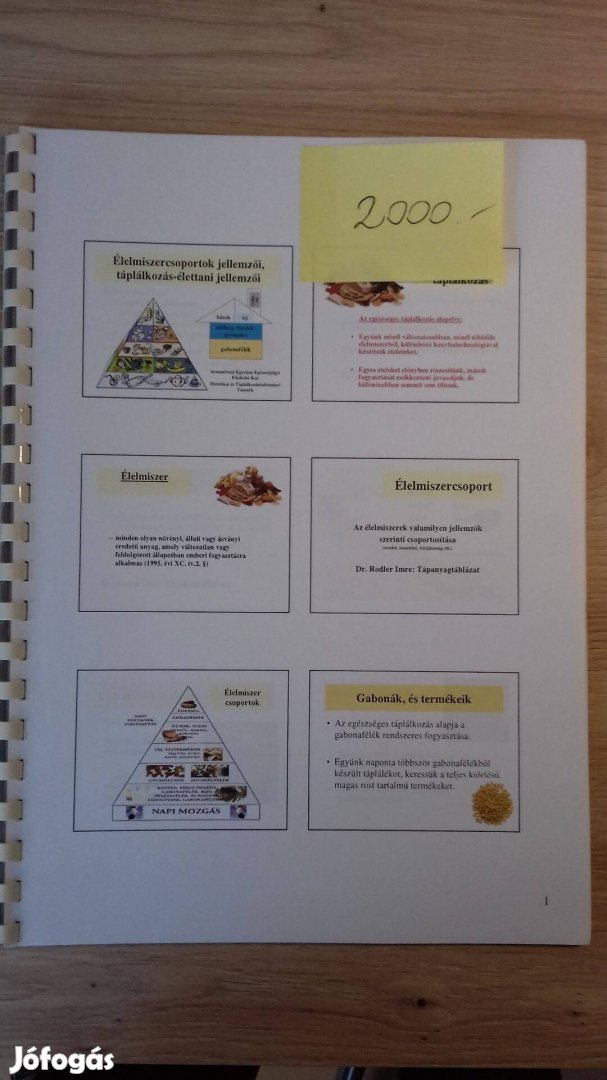 Táplálkozástudományi alapismeretekdietetika