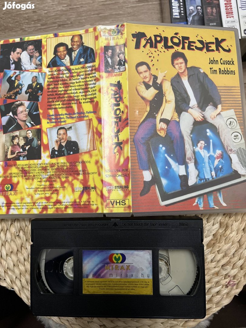 Taplófejek vhs 