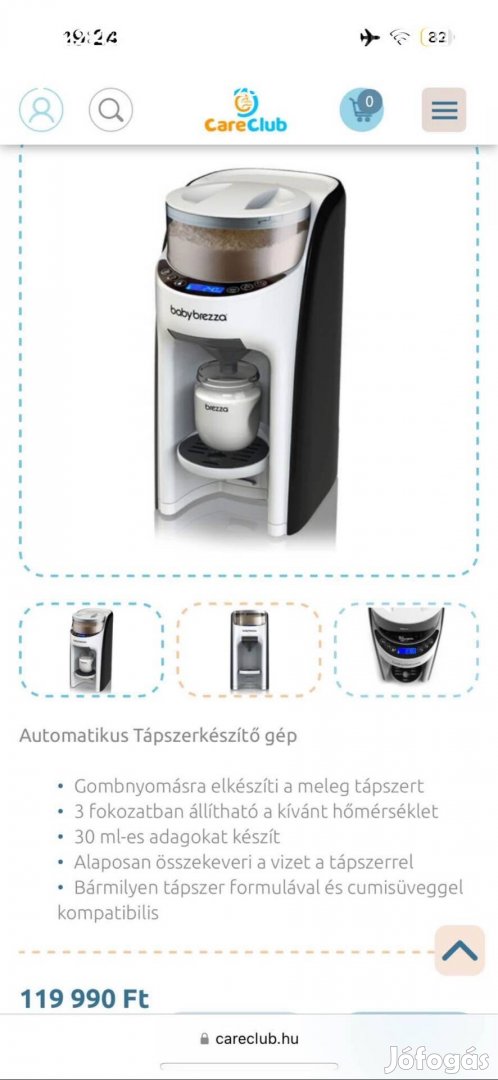 Tápszerkészítő gép