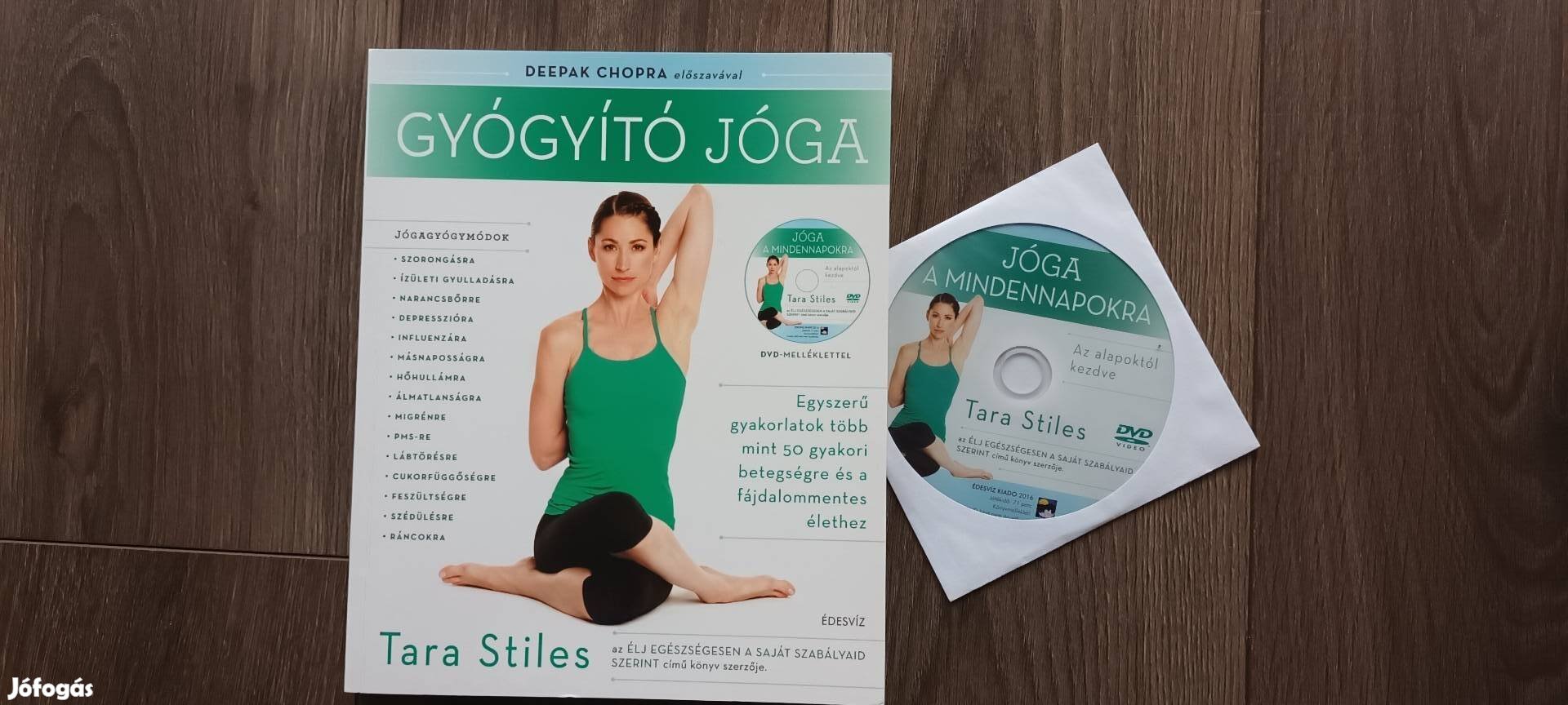 Tara Stiles: Gyógyító jóga dvd- vel nagyon ritka