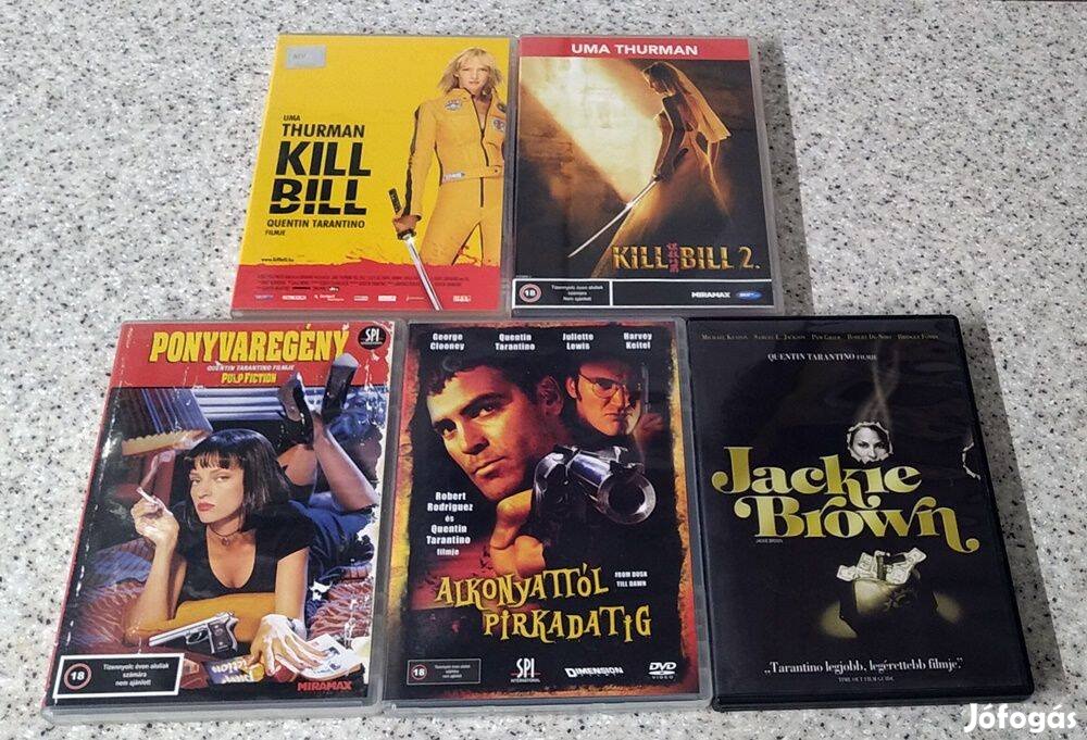 Tarantino dvd csomag 5db