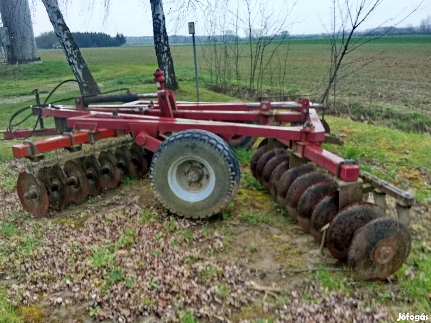 Tárcsa,3,6m gyári állapotban lévő eladó,