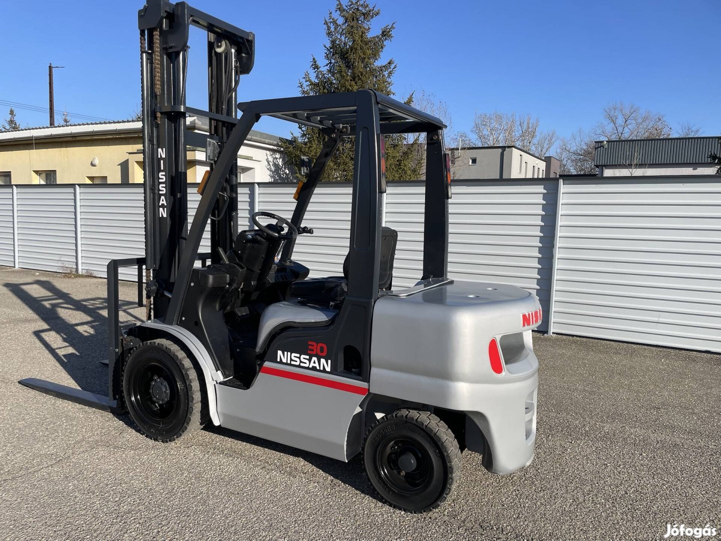 Targonca Dízel Nissan 3T oldalmozgató