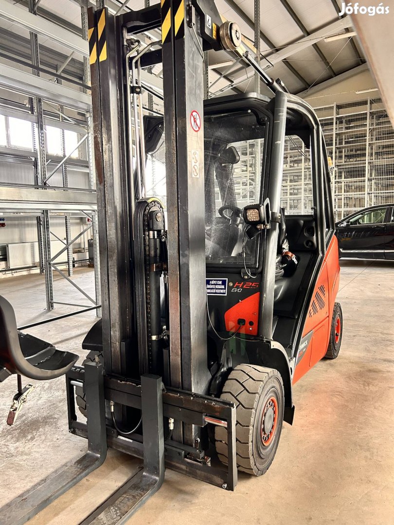 Targonca Linde H25T gázos