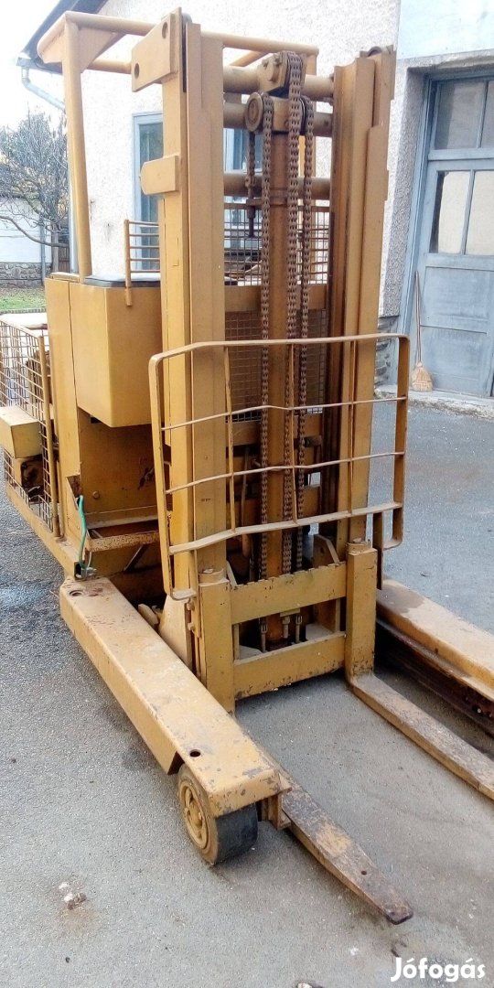 Targonca, házilag épített