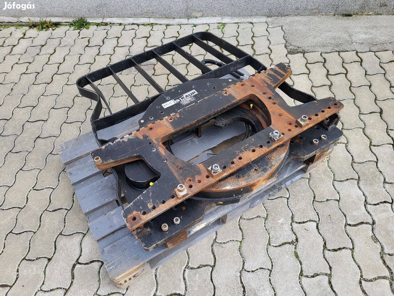 Targonca villa forgató adapter Kaup 2T351.2 2.500 kg 360° ISO/FEM2