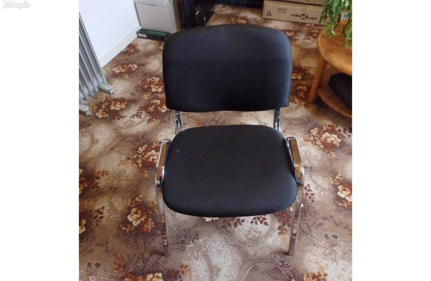 Tárgyaló szék fekete