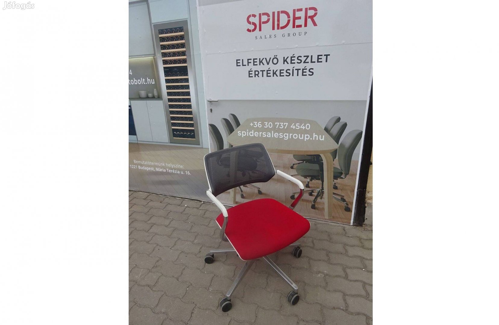 Tárgyalószék, konferencia szék, Steelcase Qivi márka - használt szék