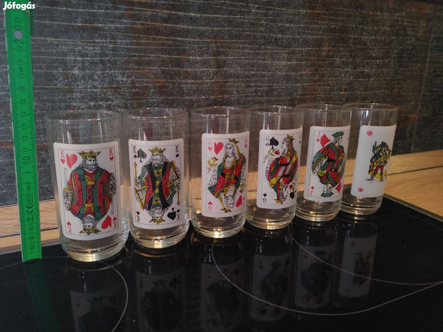 Tarokk kártya pohár készlet Jolly Jokerrel