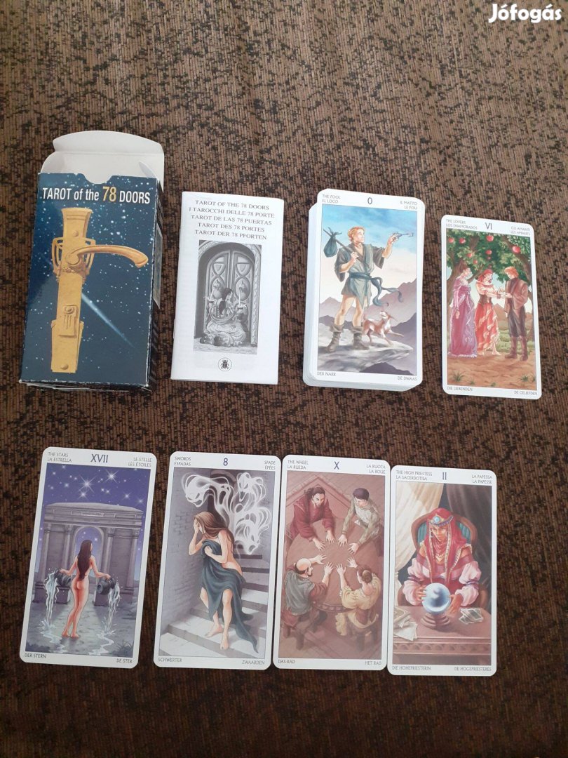 Tarot of the 78 doors kártya jóskártya orákulum