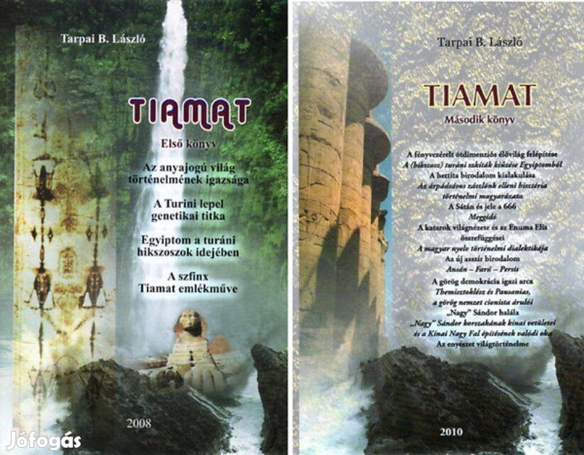 Tarpai B. László: Tiamat I-II.kötet új, kétkötetes ritkaság