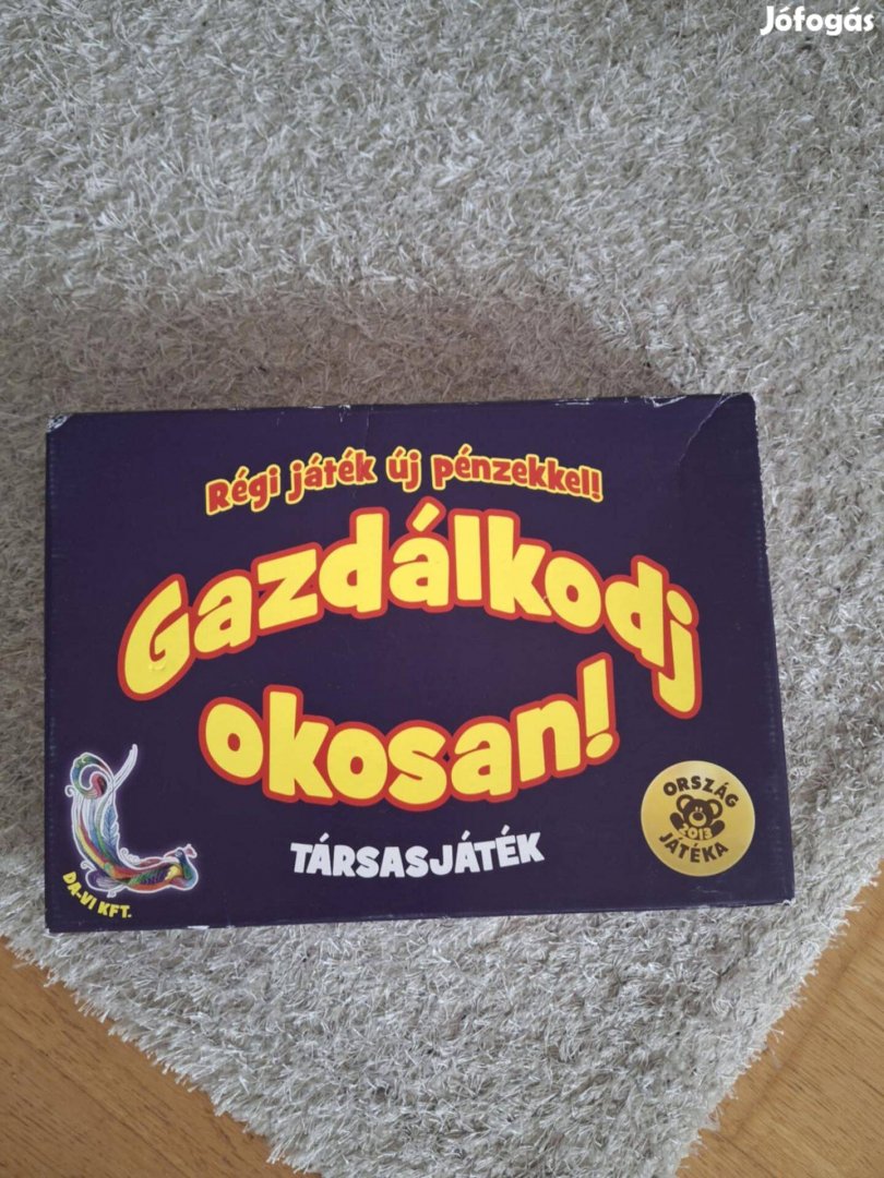 Társasjáték Gazdálkodj Okosan