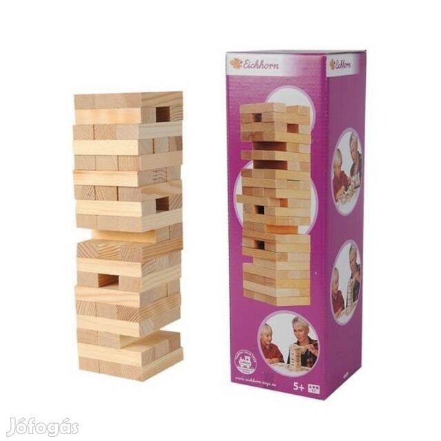 Társasjáték - Jenga - Eichhorn Fa Torony (57db-os)