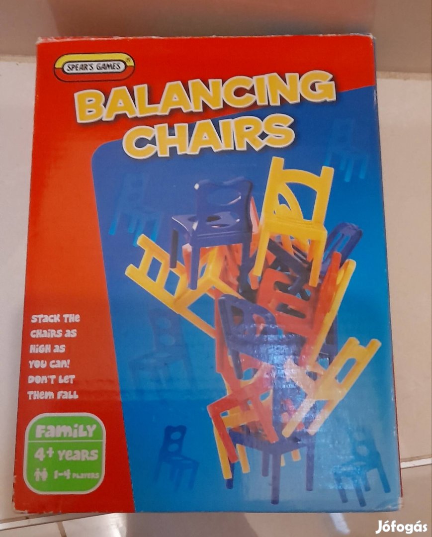 Társasjáték balancing chairs