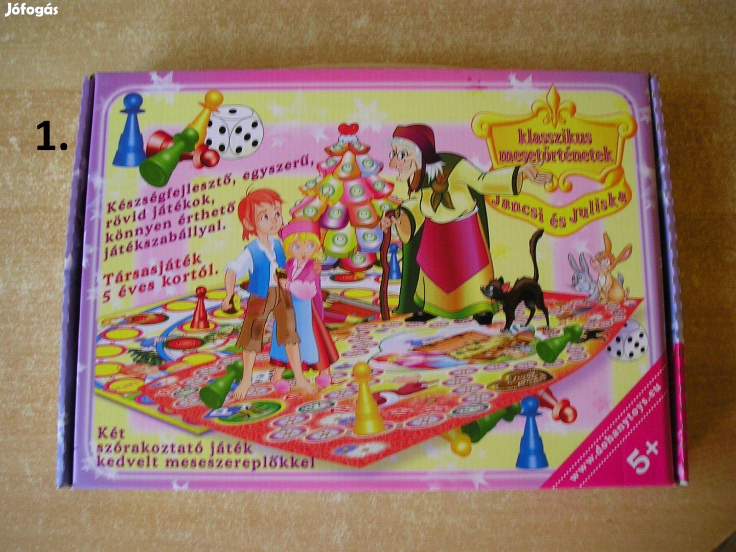 Társasjáték kicsiknek 2 db. együtt