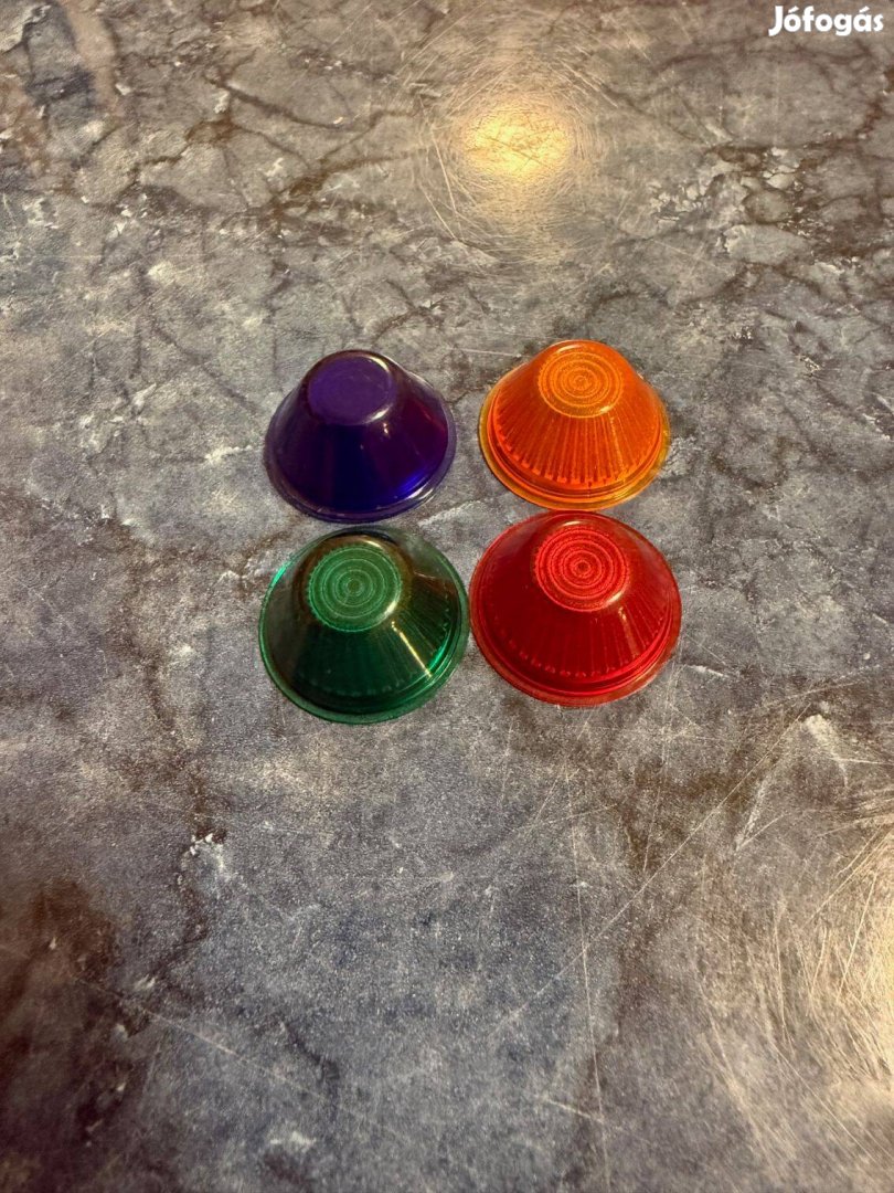Tartalék színes jelzőlámpa burák