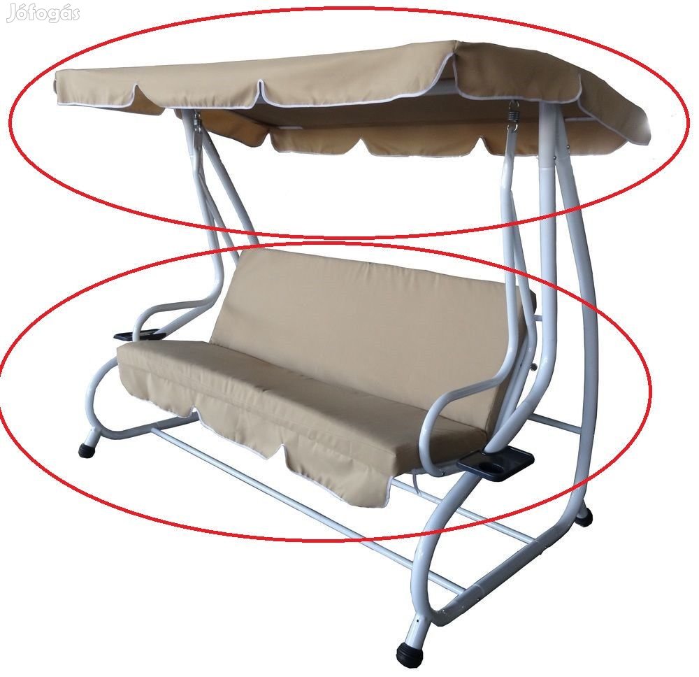 Tartalék tetőponyva és párna 179701738