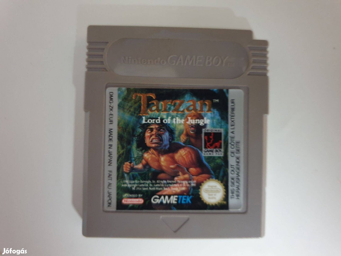 Tarzan Lord of the Jungle Gameboy Game Boy eredeti Nintendo játék