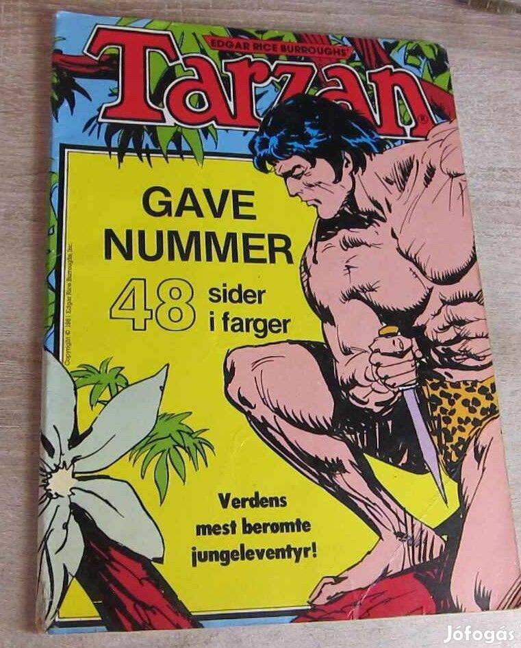 Tarzan Super Album oversize 1981 Semic Hungary print 48p