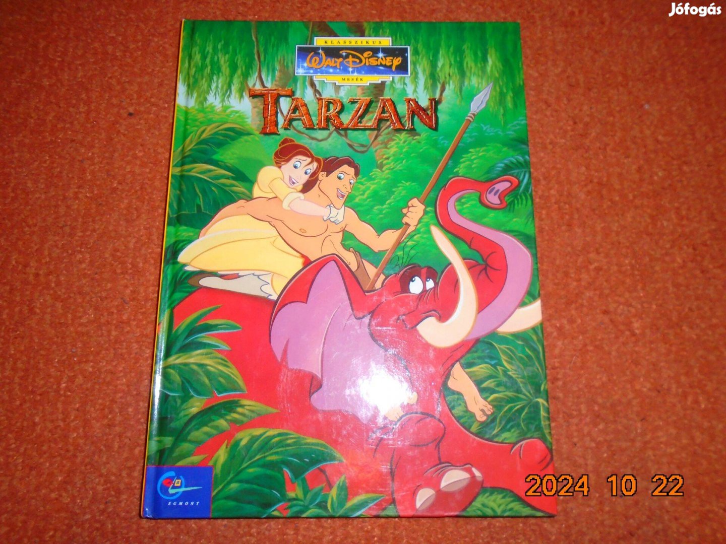 Tarzan Walt Disney mesekönyv