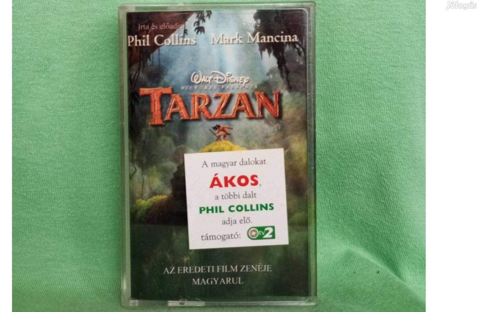 Tarzan - Filmzene Mk. /új, fólia nélkül/