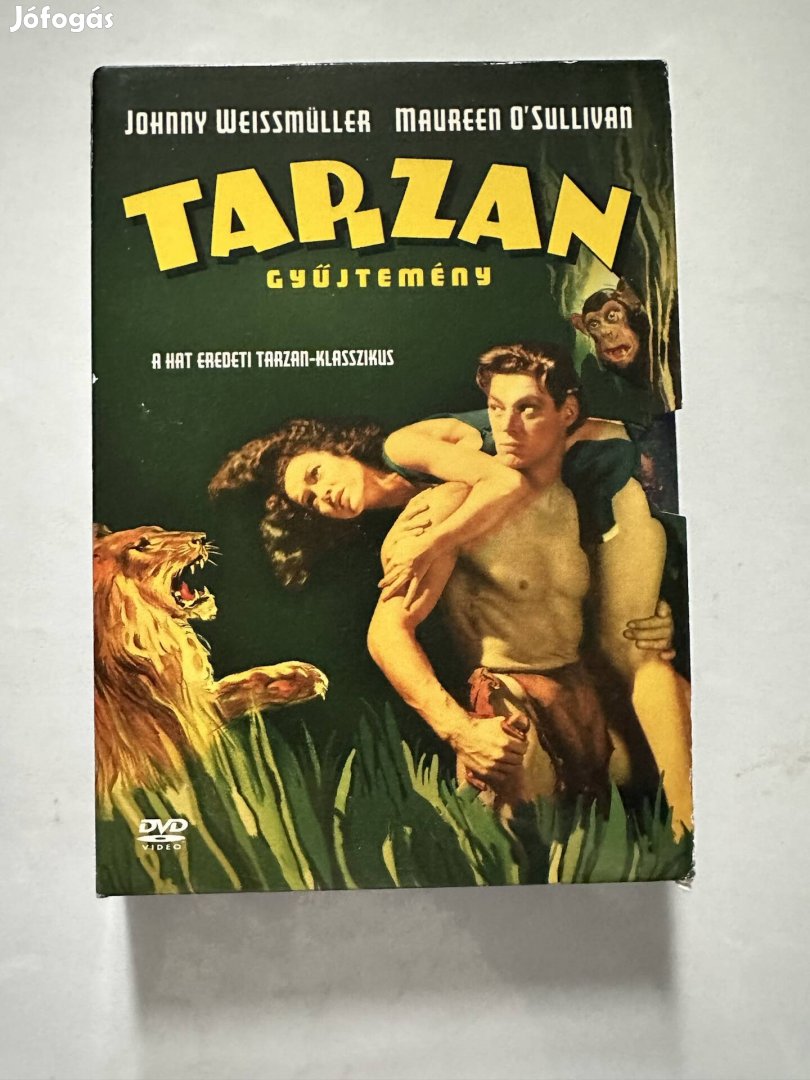Tarzan gyűjtemény (díszdobozos 4lemezes) dvd