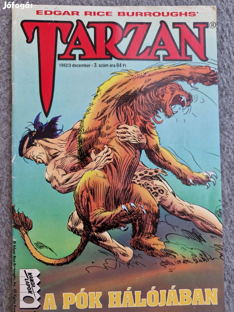 Tarzan képregény 1992/3.szám
