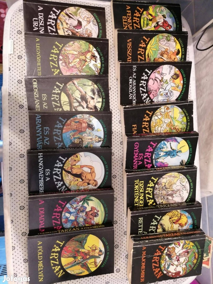 Tarzan könyv sorozat 15 kötet