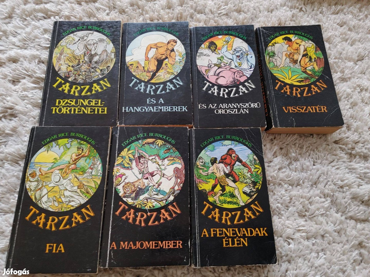 Tarzan könyvek 600Ft/db