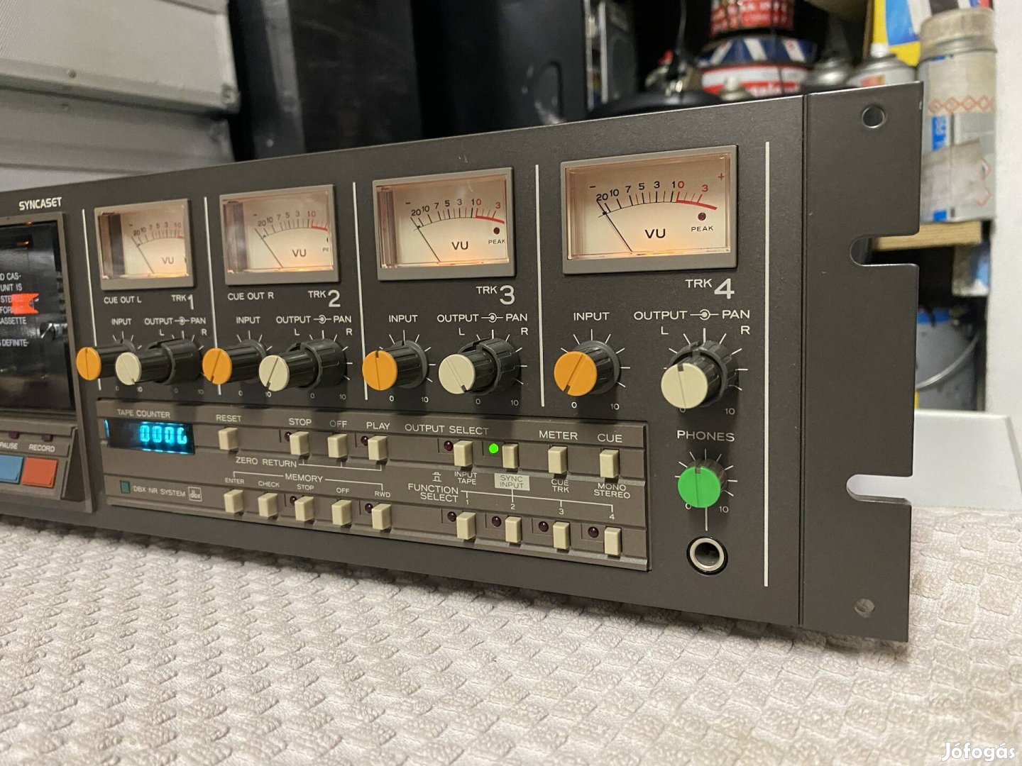 Tascam 234 Syncaset 4 Trk Profi Stúdió Magno Eladva!