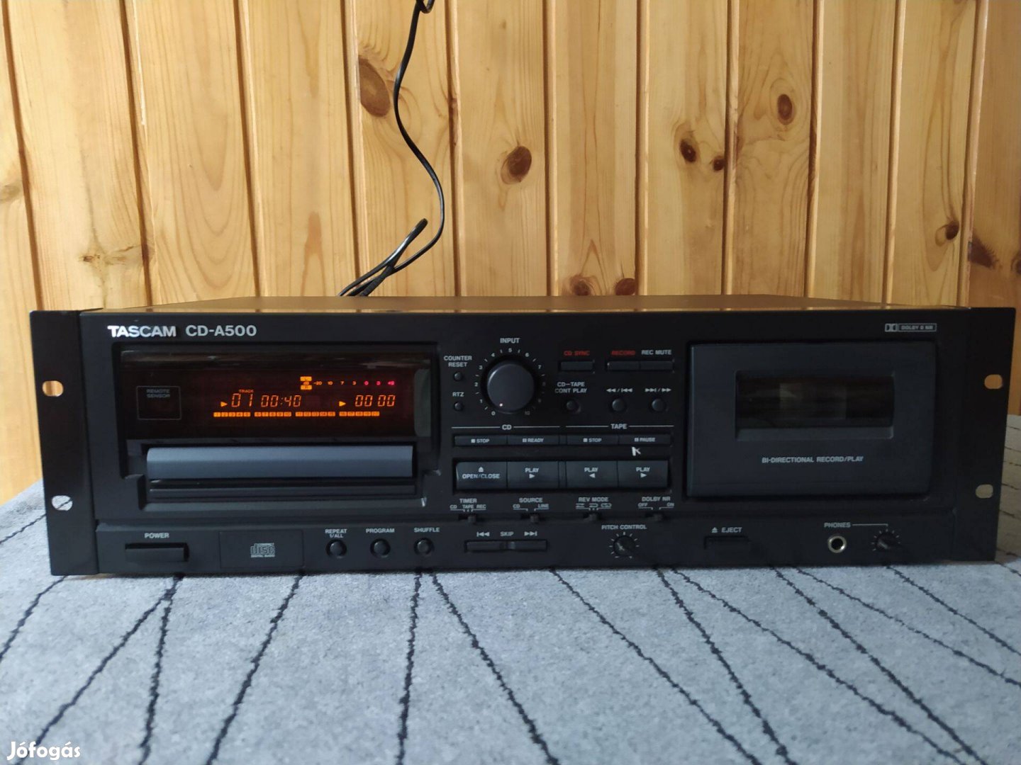 Tascam CD-A500 cd lejátszó és magnódeck