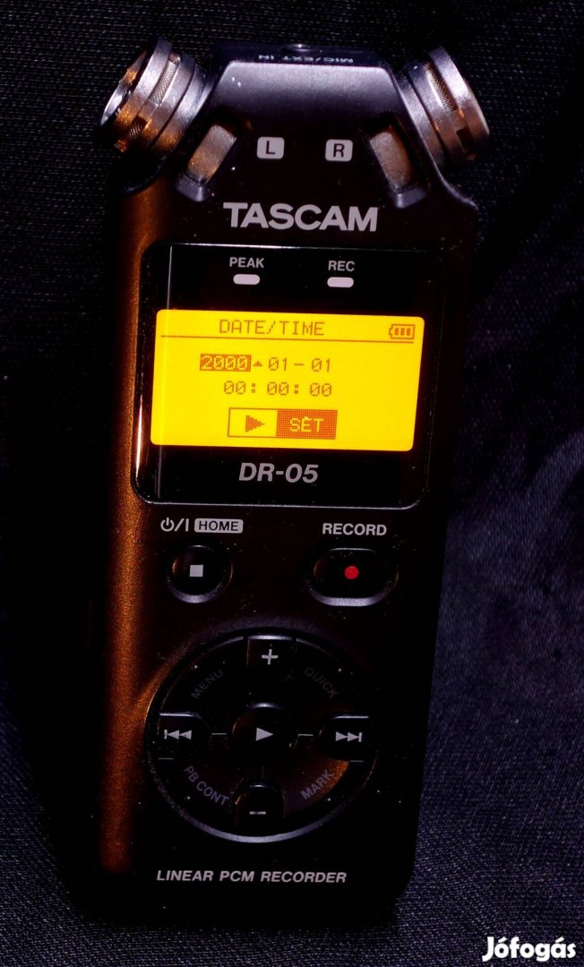 Tascam DR-5 hangrögzítő mikrofon