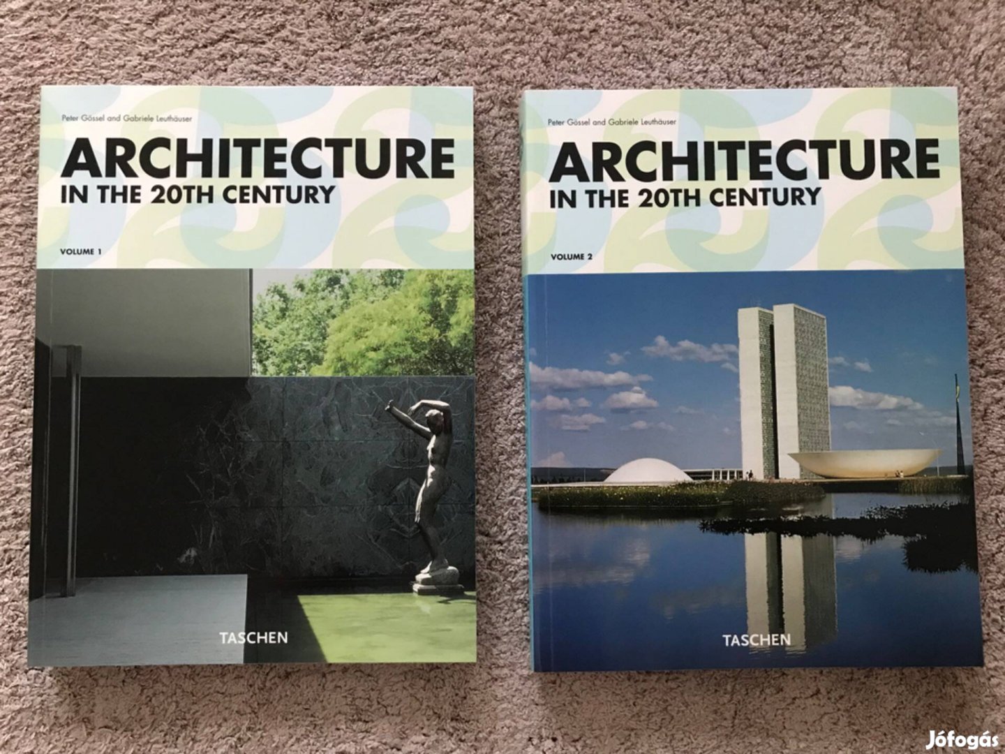 Taschen Architecture In The 20th Century Vol. 1-2. (Építészet)