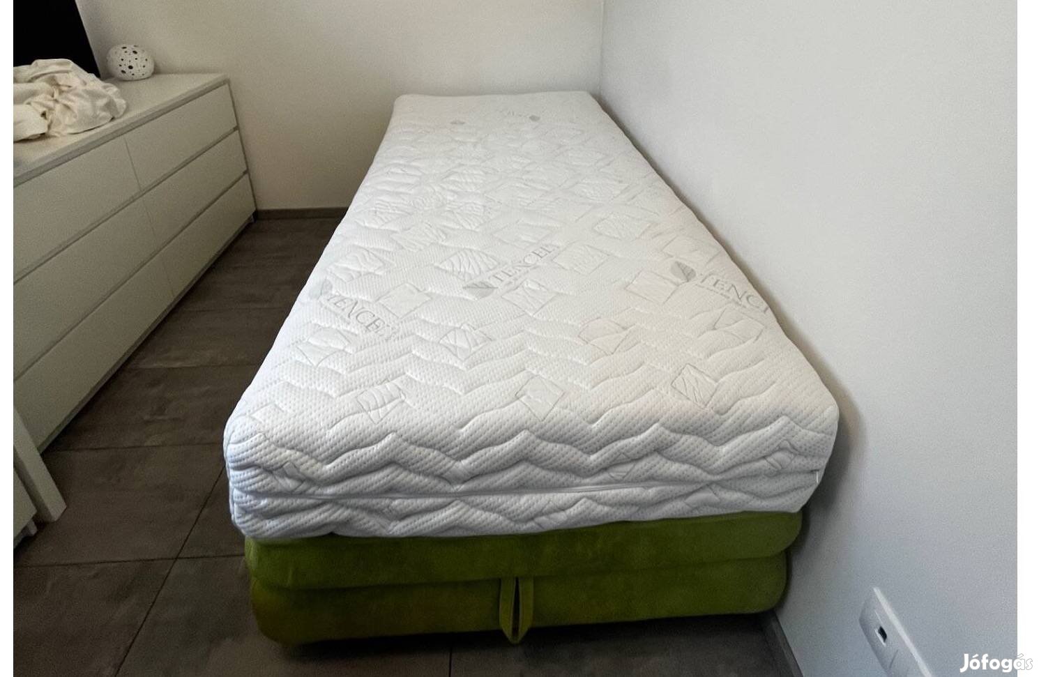 Táskarugós memóriás matrac 90x200 cm 7 zónás