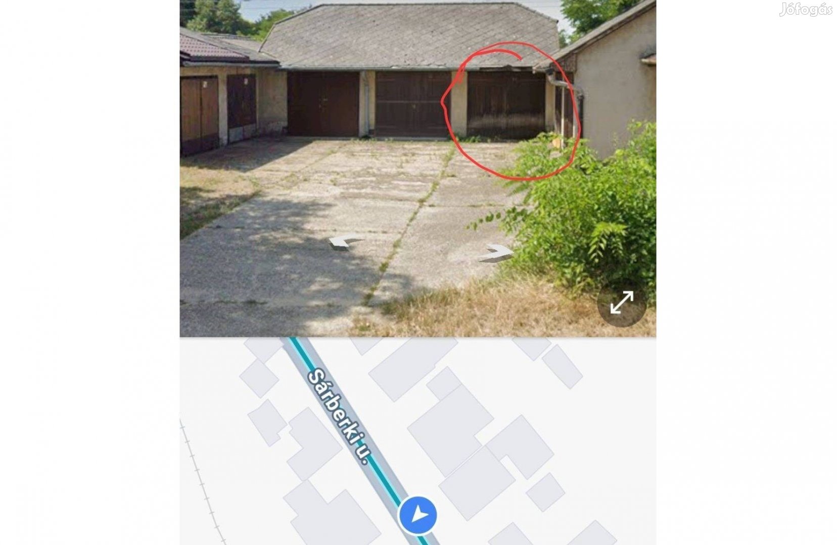 Tatabányán Garázs Eladó!!!