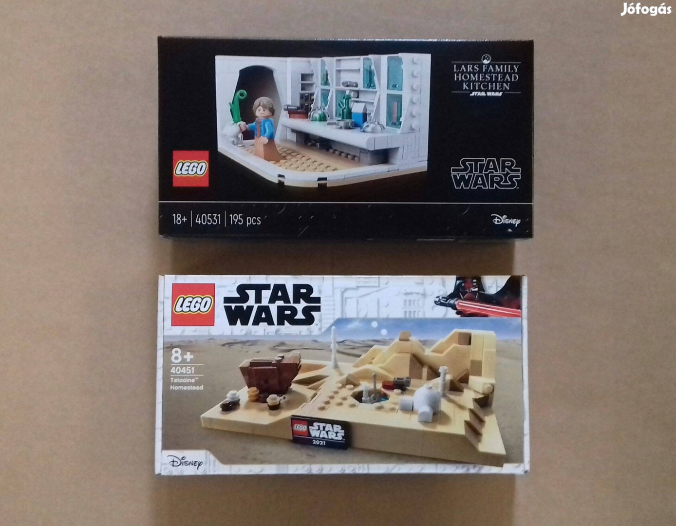 Tatooine -i téma: Star Wars LEGO 40451 Telep + 40531 Konyha Fox.azárba