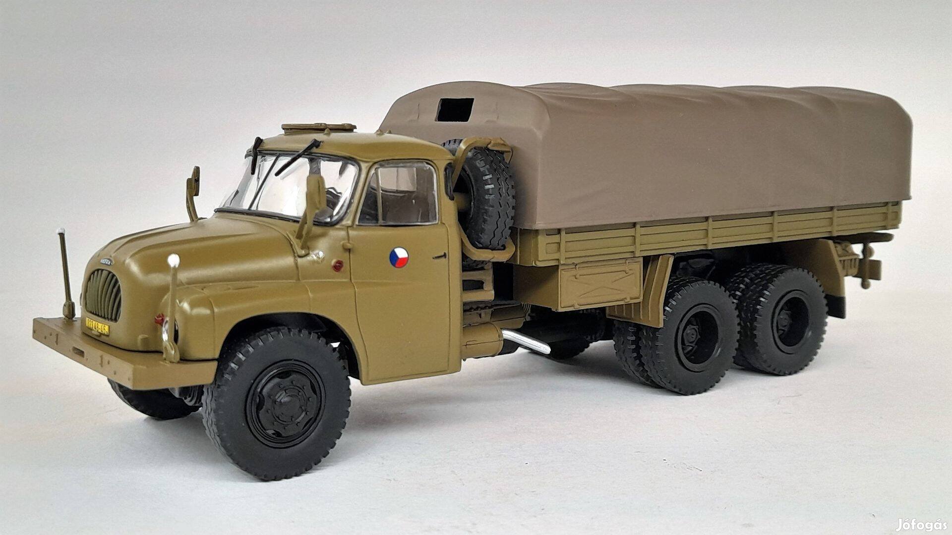 Tatra 138 katonai teherautó modell 1:43 új bontatlan eladó