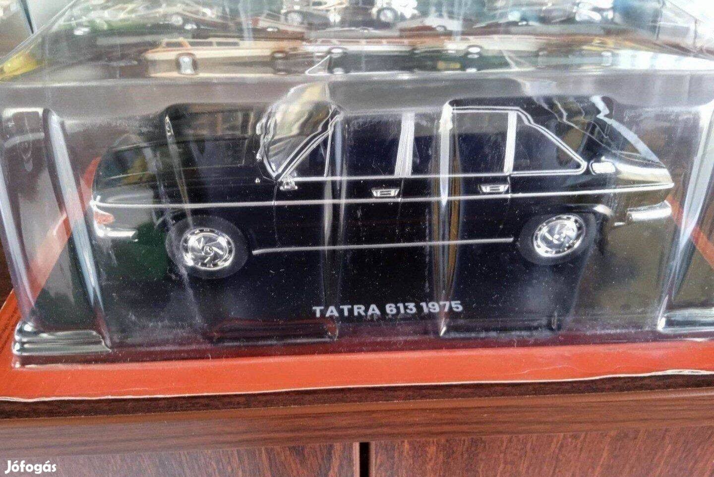Tatra 613 "roman soros" kisauto modell 1/24 Eladó