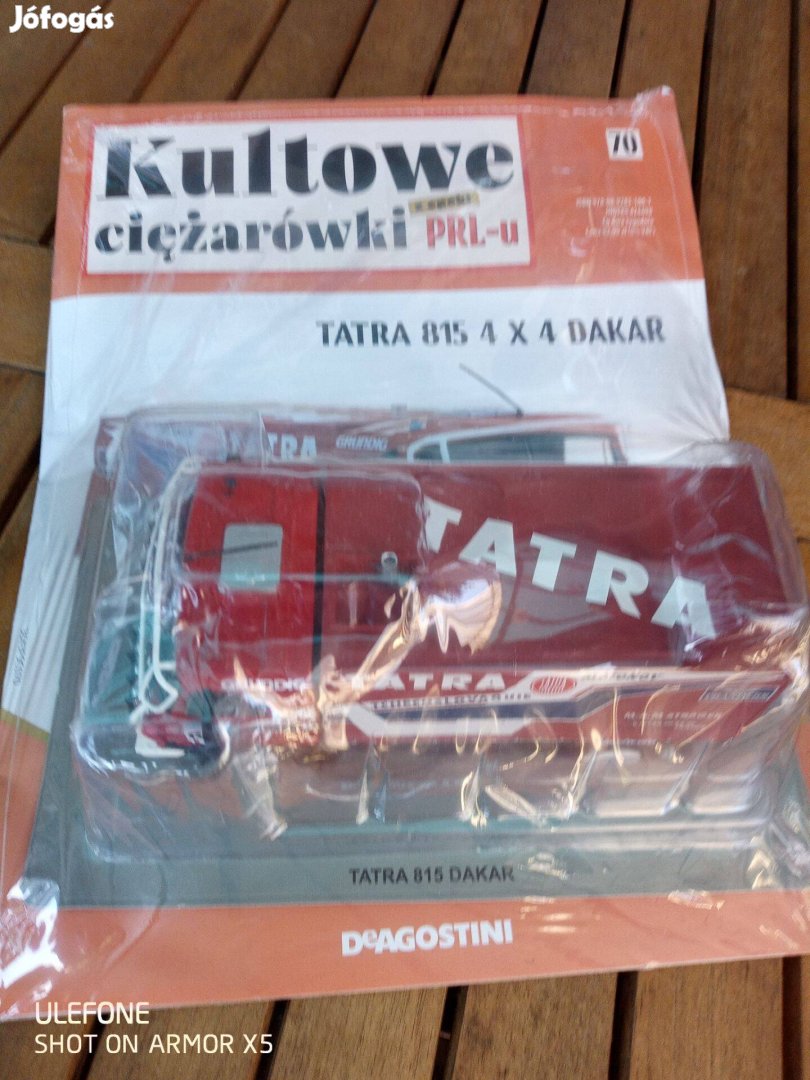 Tatra 815 Dakar 4x4 modell Deagoostini 1:43 Új!!!