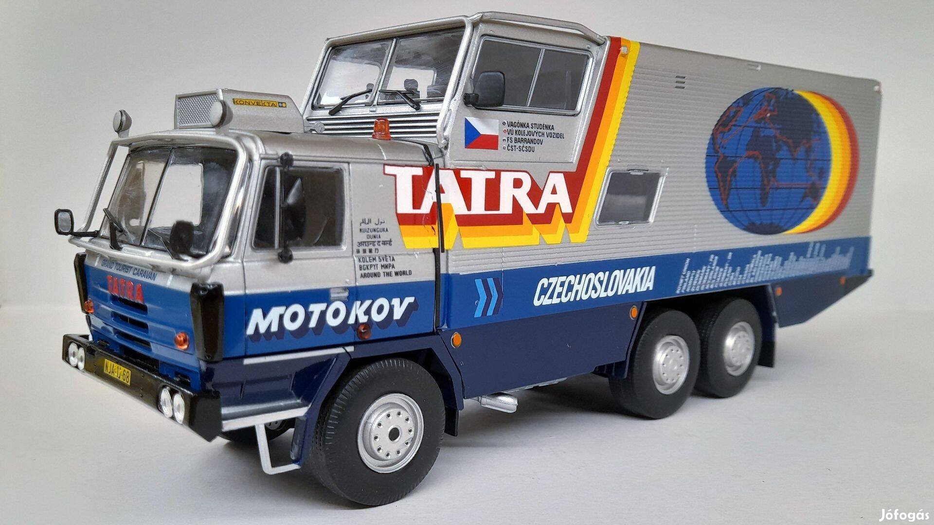 Tatra 815 GTC világjáró teherautó modell 1:43 új bontatlan eladó
