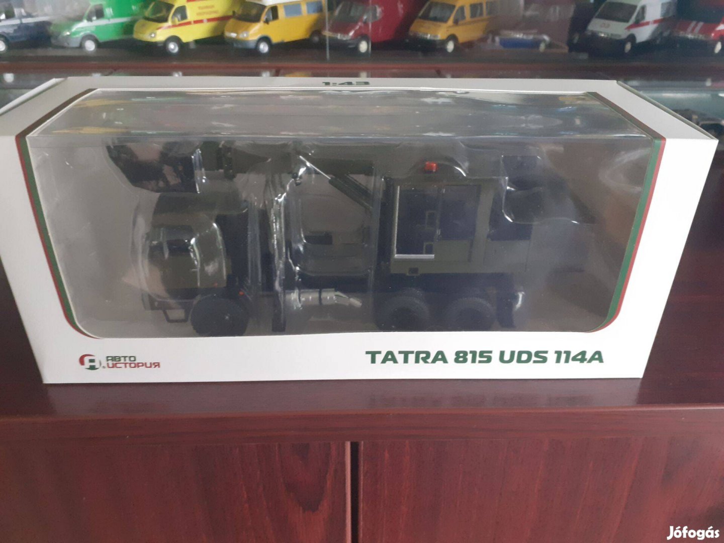 Tatra 815 UDS 114A markoló "Autoistoria" kisauto 1/43 modell Elado