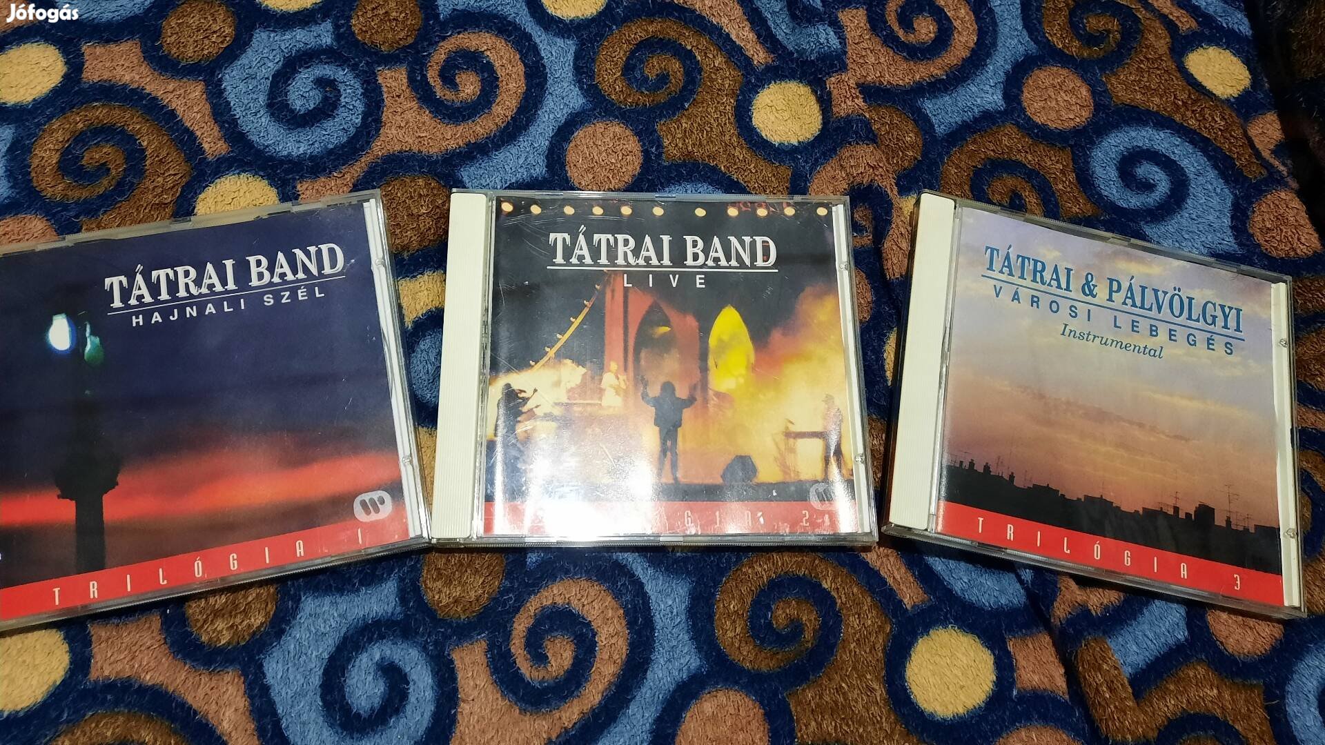 Tátrai Band Trilógia 1-3. (3 darab cd ritkaság)