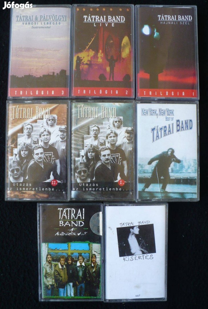 Tátrai Band kazetta-kollekció (8 db)