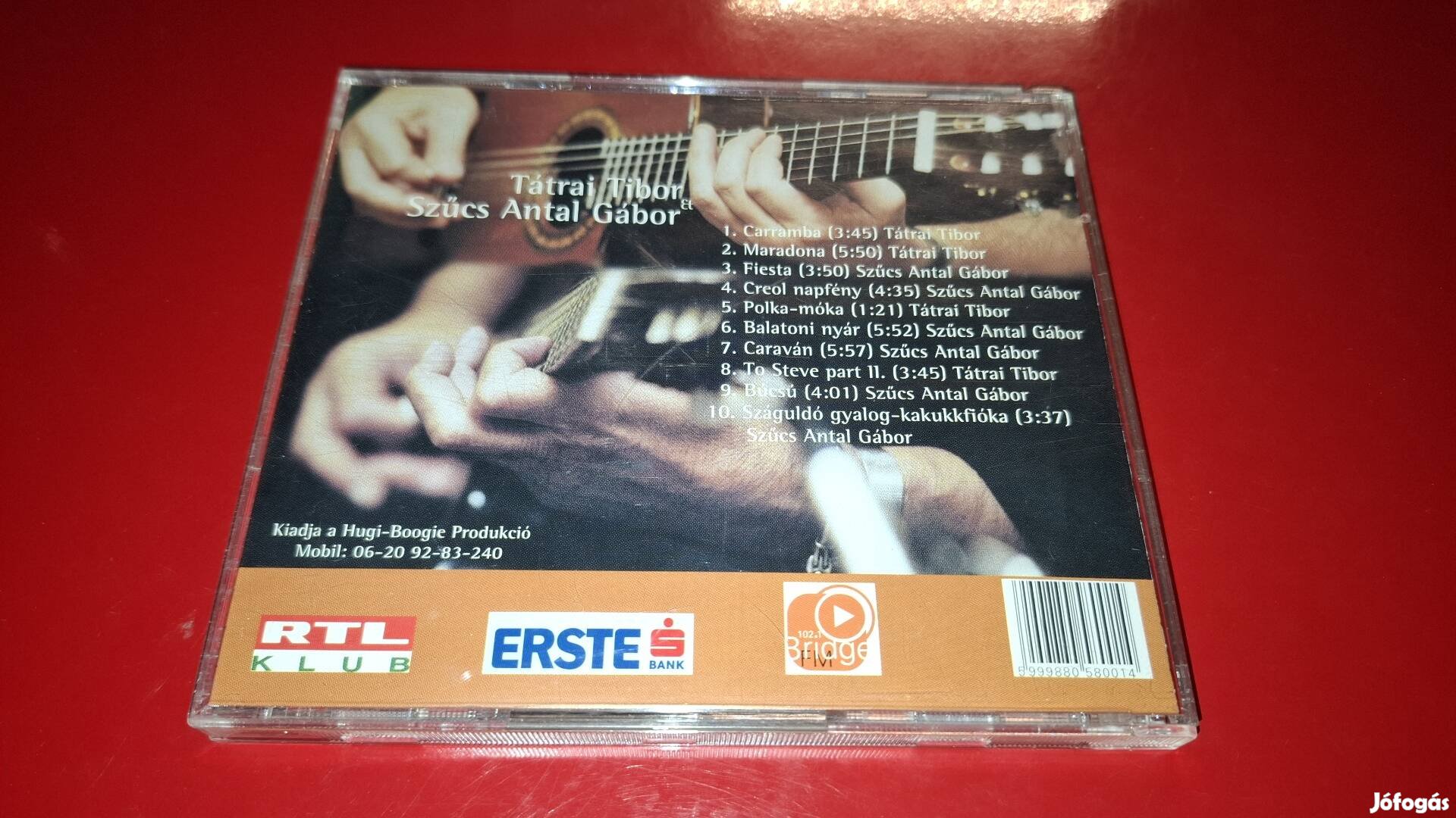 Tátrai -Szűcs Antal Latin Cd 2001 Szerzői kiadás