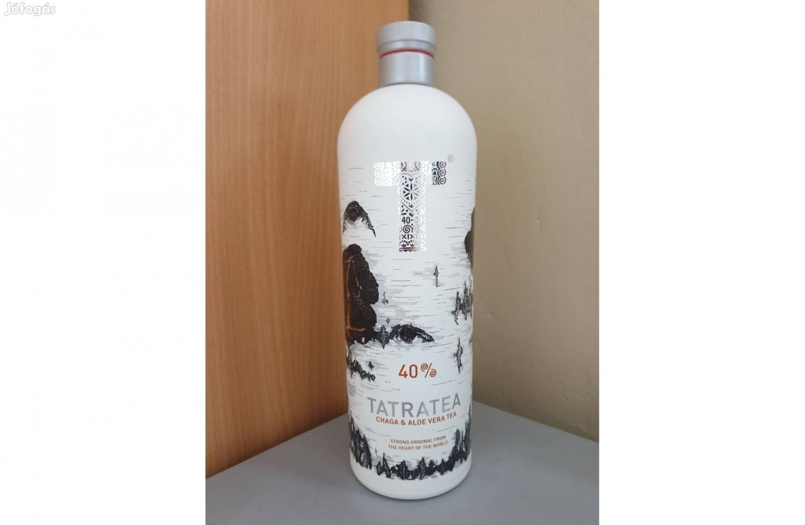 Tatratea eredeti tea likőr Chaga & Aloe Vera 40% / üres üveg / Tátra